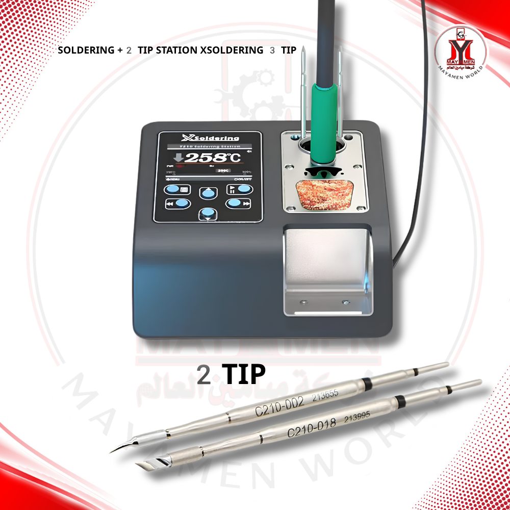 كاوية_احترافية + تب اصلي عدد 2  XSOLDERING WITH TIP